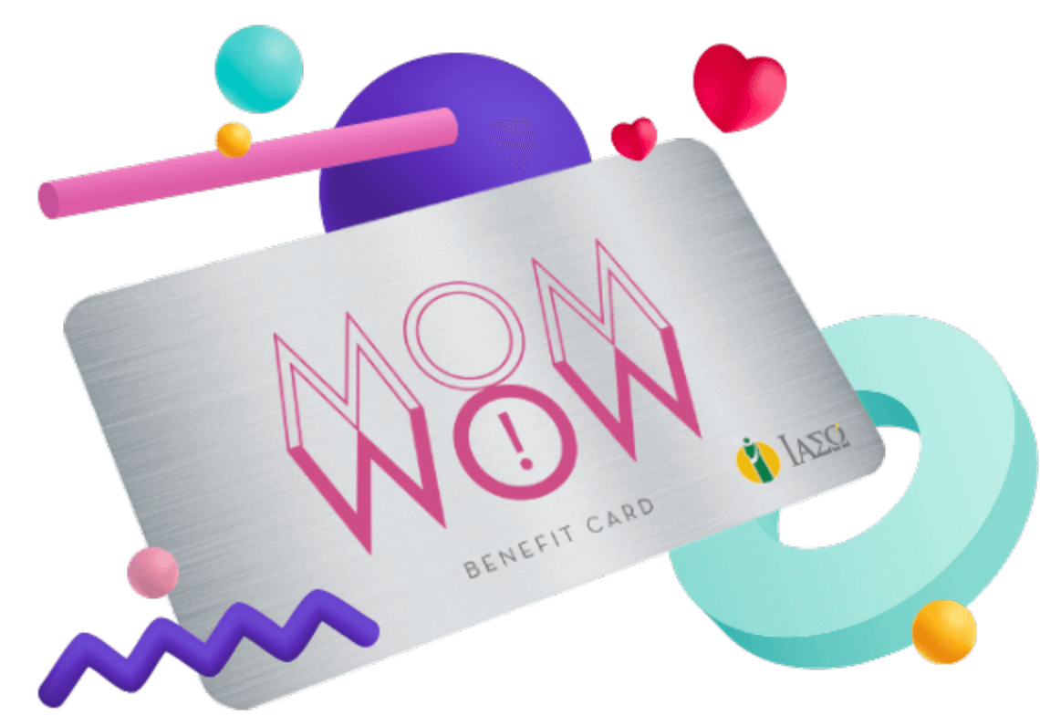 WOW MUM card WOW MUM card